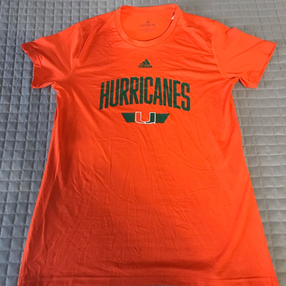 Miami Hurricanes Adidas T-Shirt
